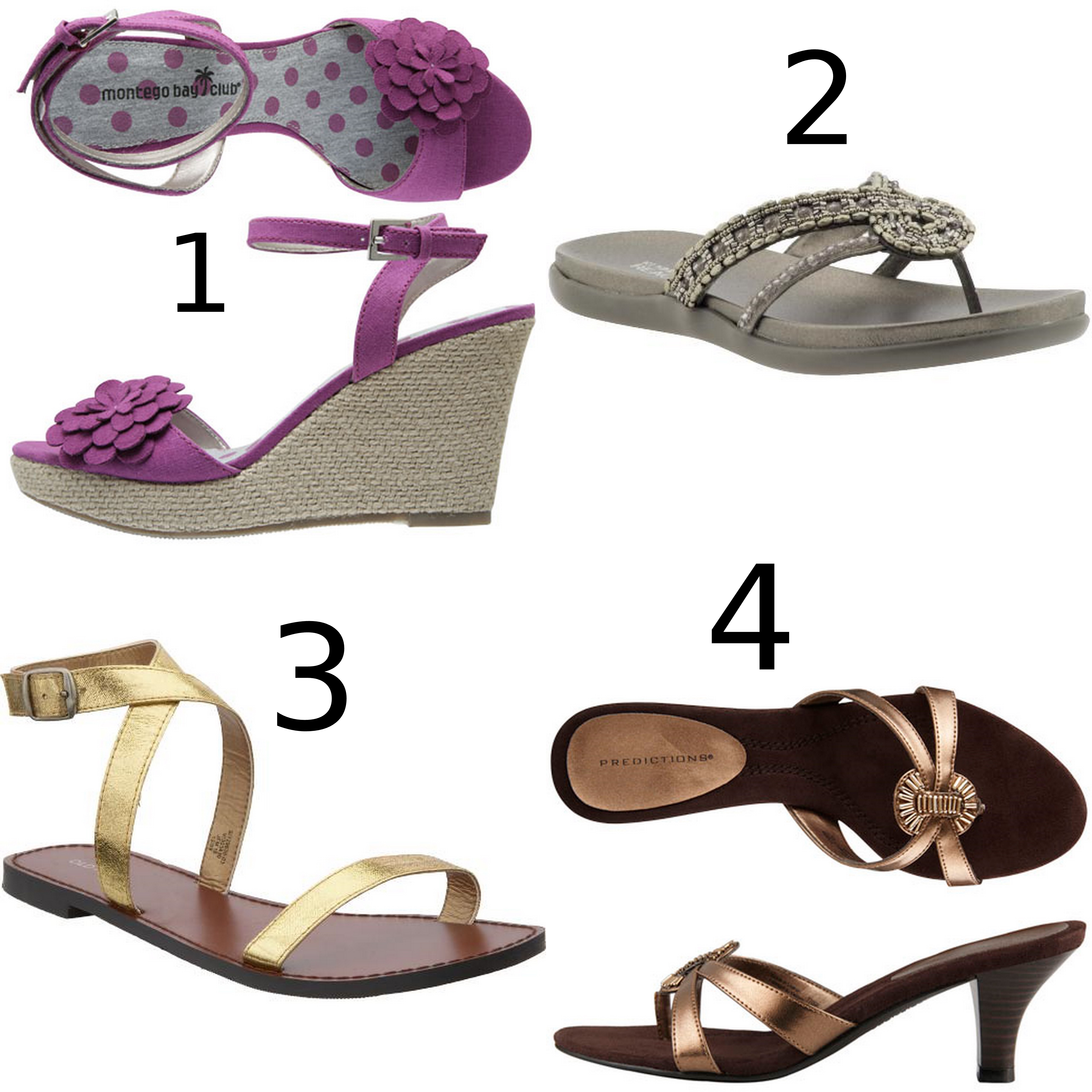 sandals for the pool