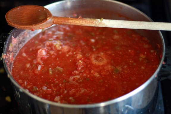 cooking salsa cooking salsa at home