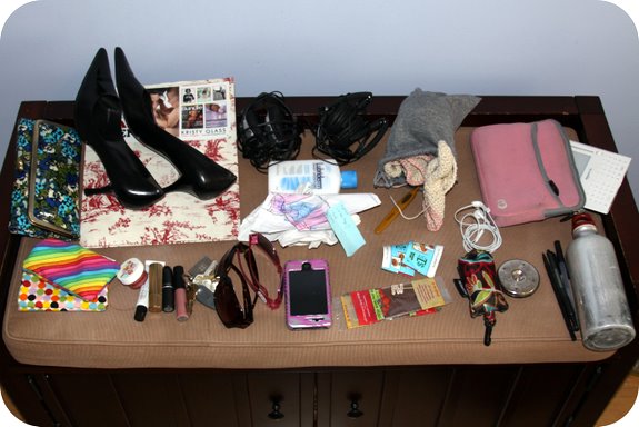 inside my purses inside my purse