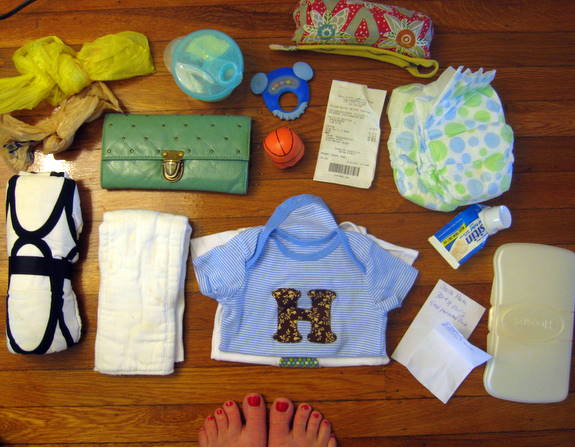diaper bag what's in your purse
