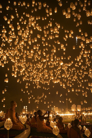 lanterns floating lanterns