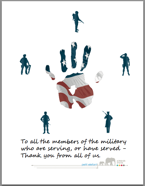 Memorial Day Printable: PetitElefant.com