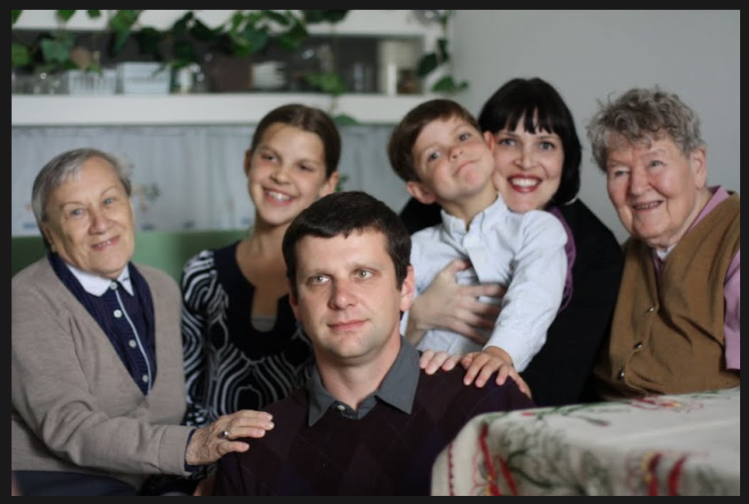 The complete Czarnecki extended family; both of them.