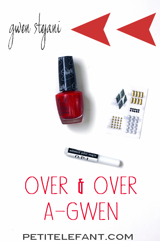 red nail polish