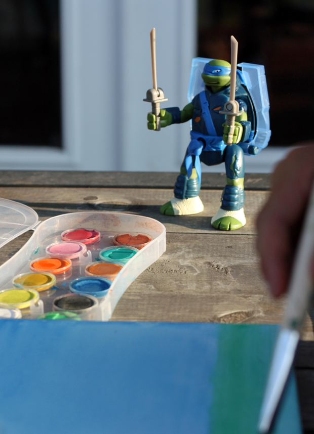 Paint and TMNT Raphael