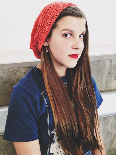 red lipstick
