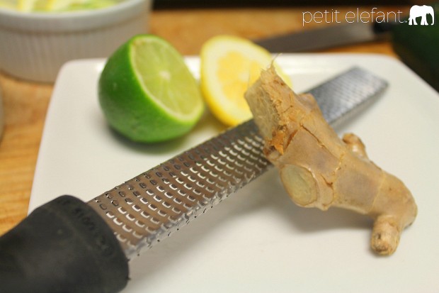 homemade detox ginger