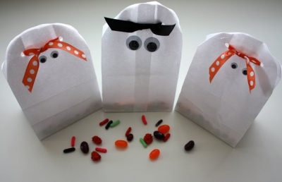 ghost treat bags