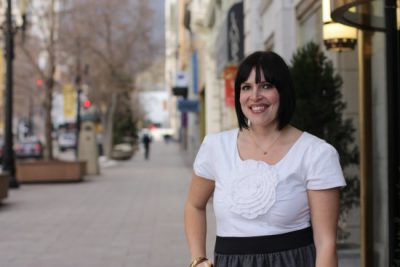 Allison in downtown SLC
