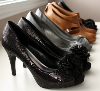 high heels