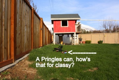 back yard