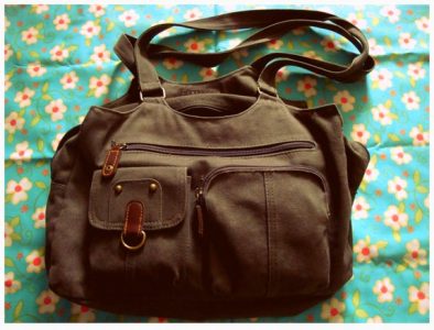 brown purse