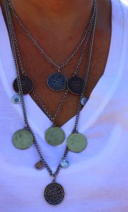 layered necklace