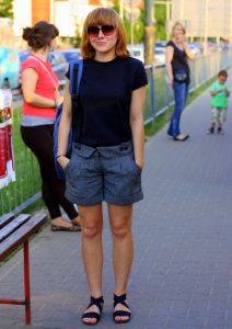 shorts and suspenders