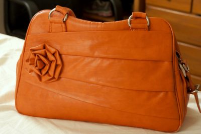 leather purse