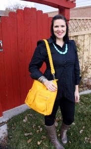 what I wore wednesday black and black