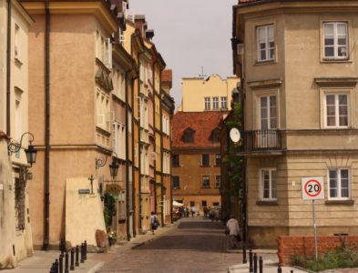 cobblestone streets