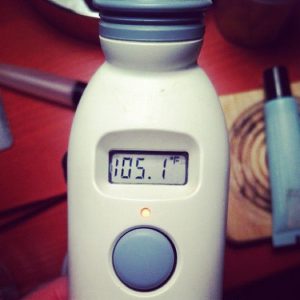 high fever