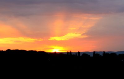 sunrise in europe