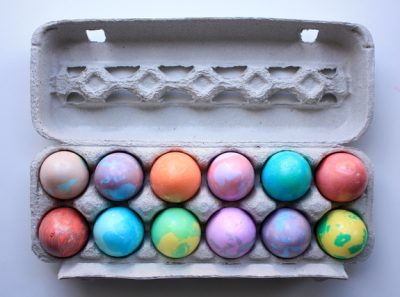 how to marbled eggs