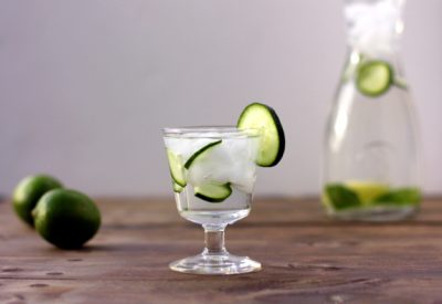 cucumber lime spritzer