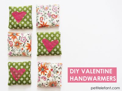 how to make valentine handwarmers