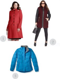 plus sized coats