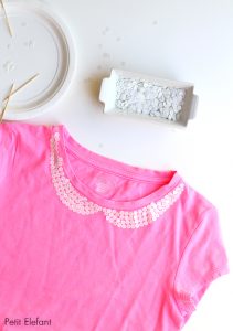 sequin peter pan collar