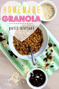 homemade granola
