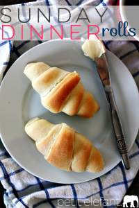 mom's sunday dinner rolls