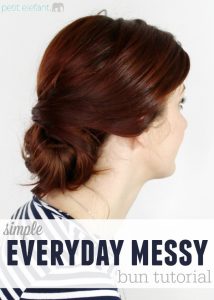 simple everyday bun