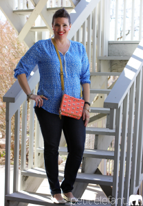 patterned tunic