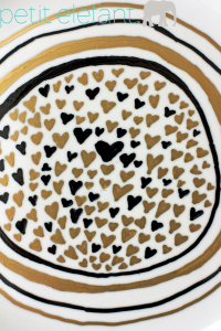 DIY personalized dinner plate