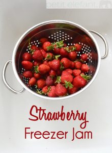 strawberry freezer jam