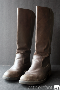 DIY boot holders