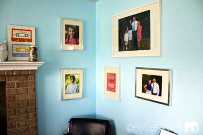 family room house tour