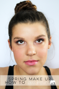 step by step spring make up look
