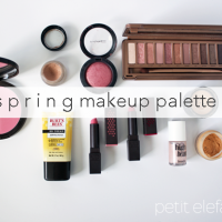 spring make up palette