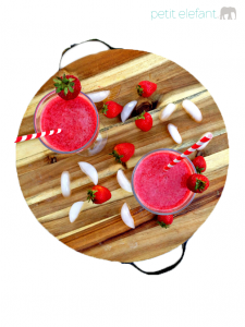 make a strawberry lime slush